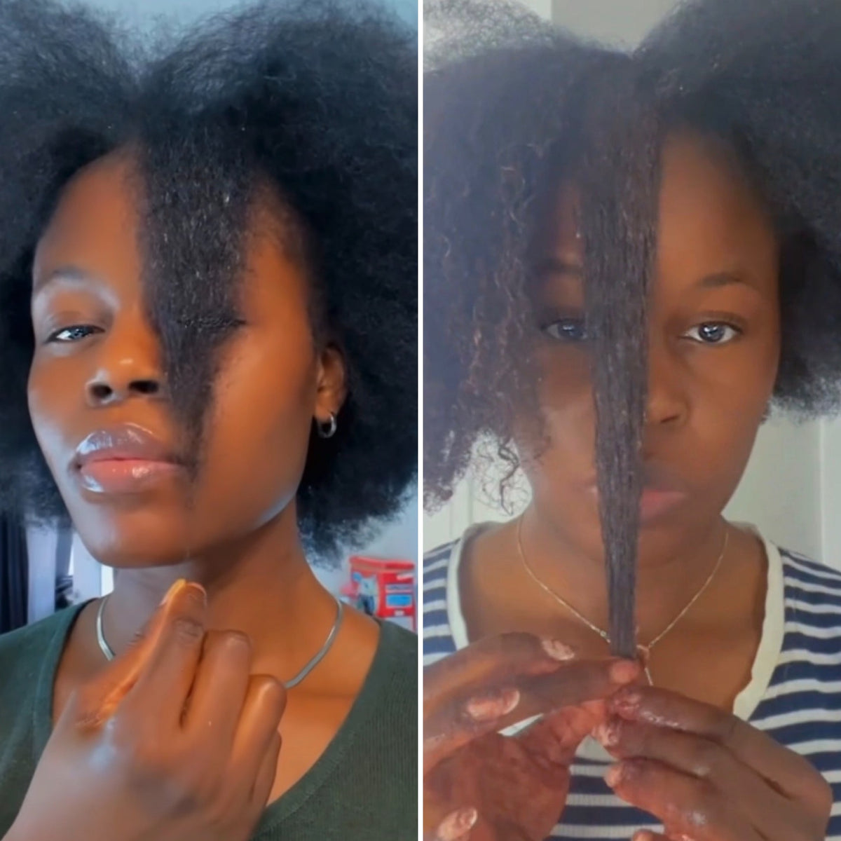 Duo Huile & Baume Cheveux Crépus – Routine Pousse Complète | Asilì